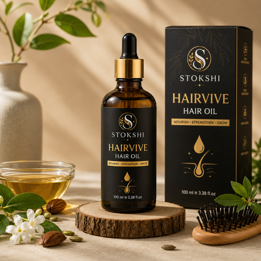 Stokshi HairVive – Luxe Nourishment for Stronger, Healthier-Looking Hair