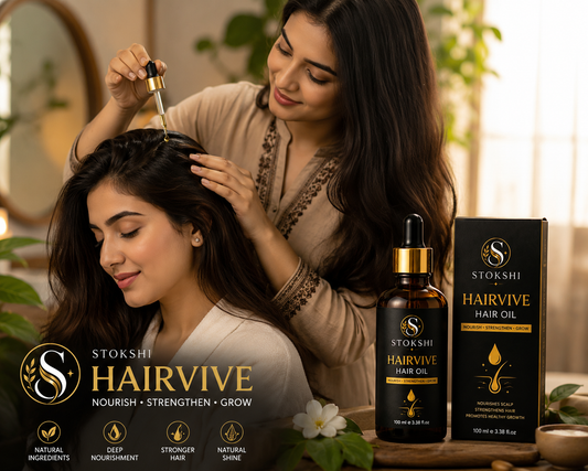 Stokshi HairVive – Luxe Nourishment for Stronger, Healthier-Looking Hair